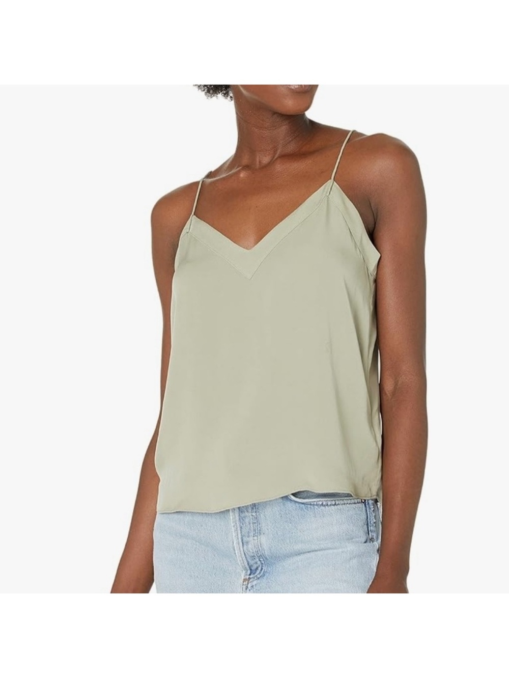 Joie Light Blue Silk Allena Camisole